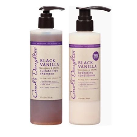 Carol's Daughter Black Vanilla Sulfate-Free Shampoo and Conditioner, 12 fl oz | Walmart (US)