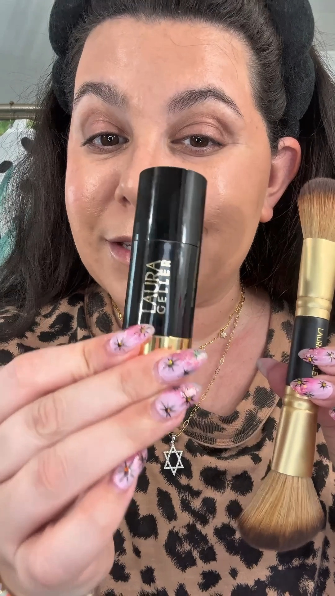 Laura Geller has the perfect makeup for maturing skin. This blush is skincare infused to keep your skin hydrated and glowing. This is shade Refreshing Rose & definitely grab the brush to go with it!

#LTKselfcare #LTKBeauty #LTKgrwm