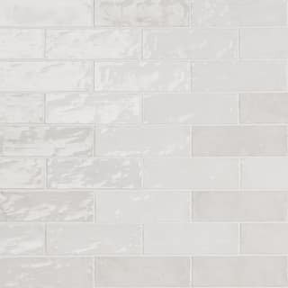 Kingston White 3 in. x 8 in. Glazed Ceramic Wall Tile (5.38 sq. ft./case) | The Home Depot