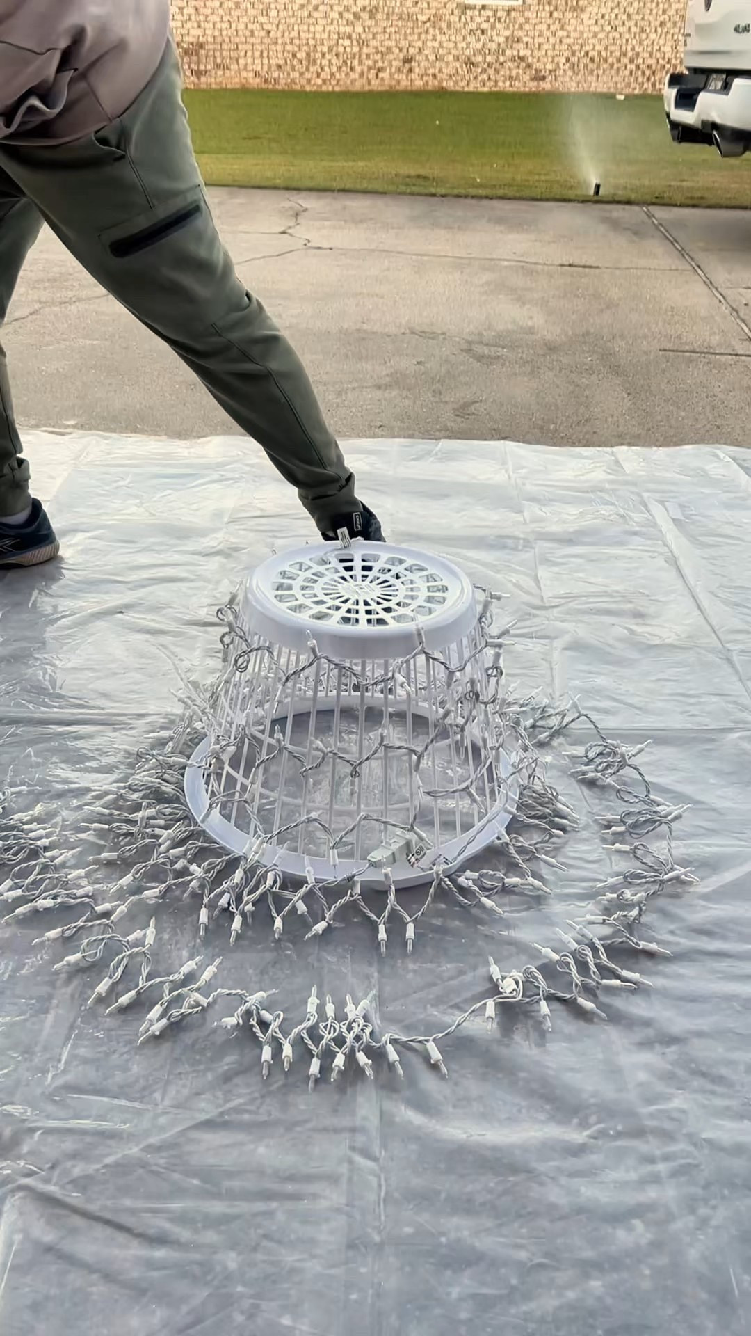 DIY snowman, melting snowman, lighting snowman 

#LTKSeasonal #LTKHoliday #LTKHome