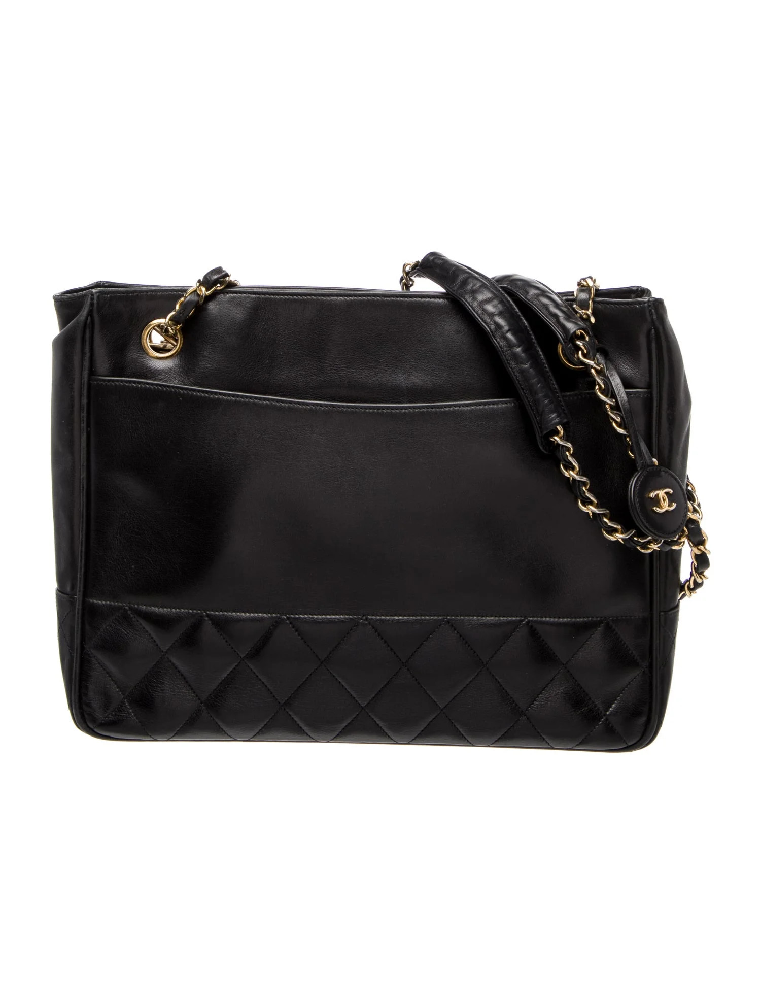 Quilted CC Tote | The RealReal