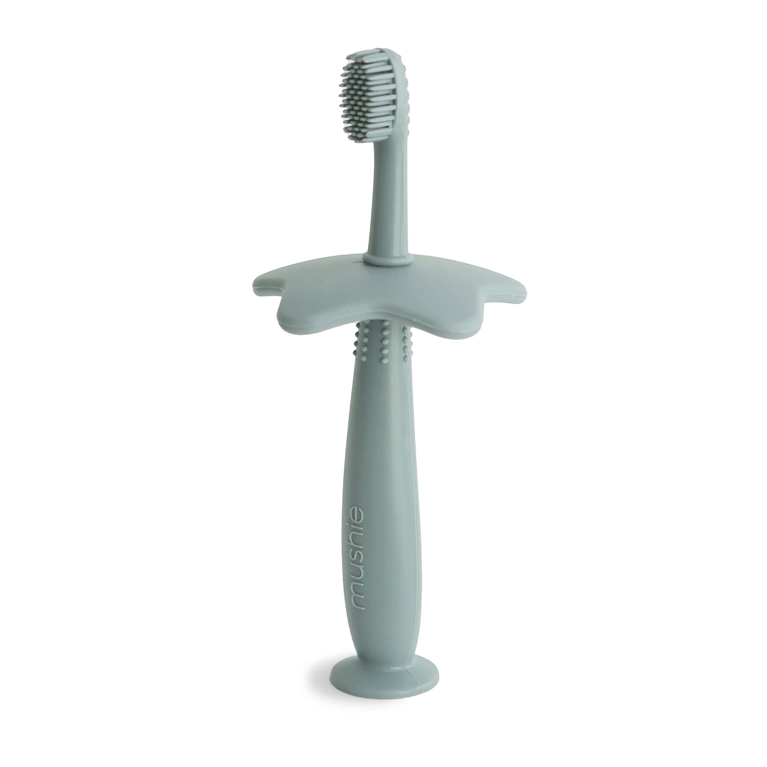 mushie Star Toddler Training Toothbrush (Cambridge Blue) | Amazon (US)