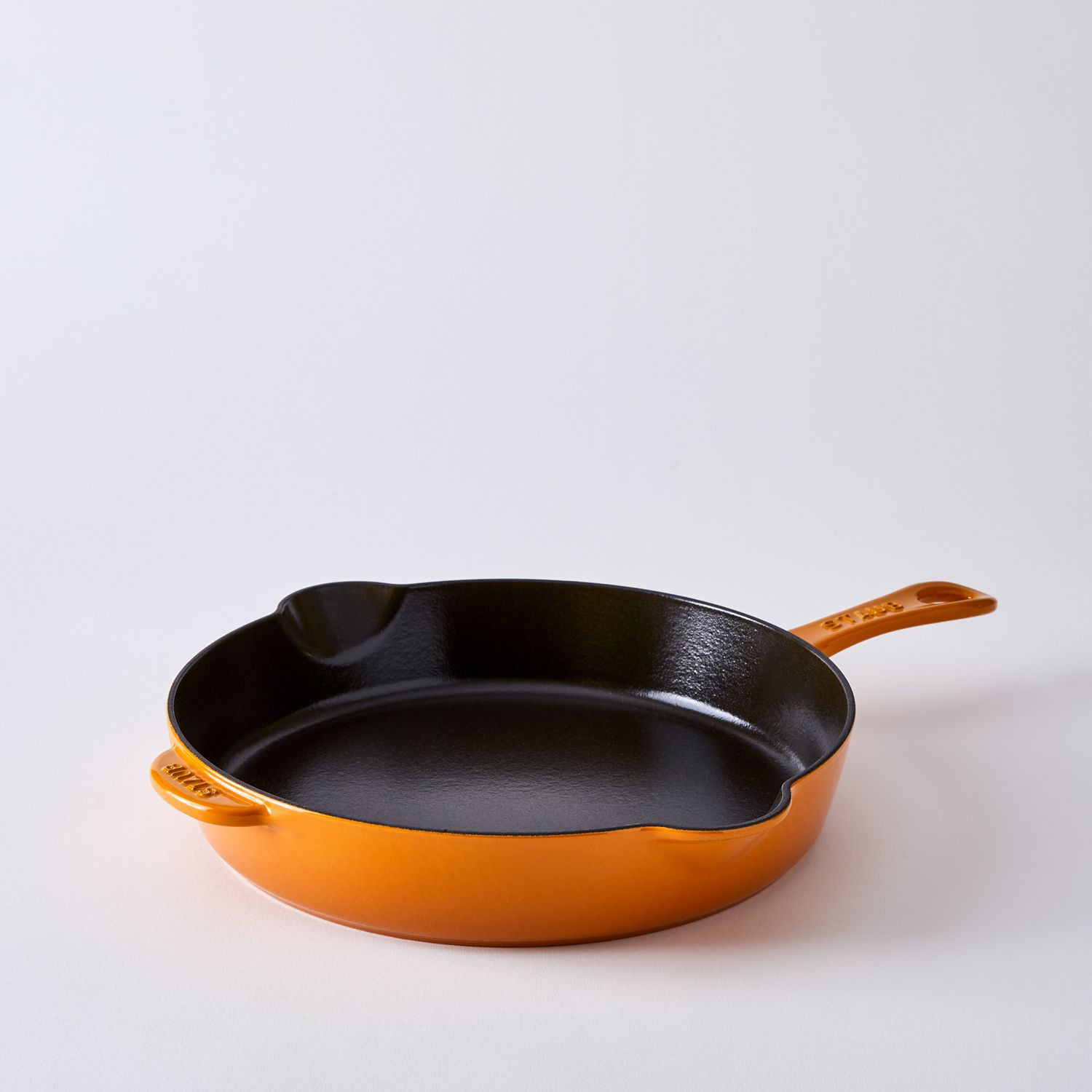 Staub Cast Iron Skillet, 11" with Pour Spouts, 7 Colors | Food52
