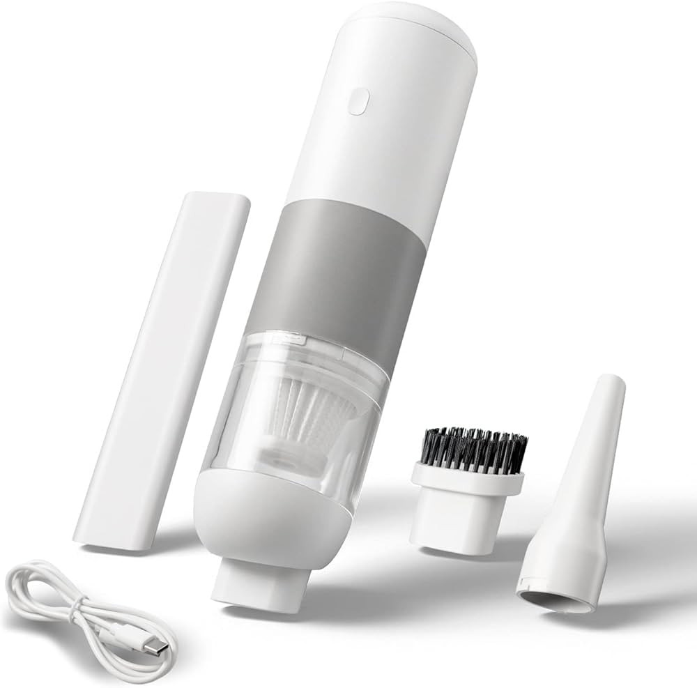 BENJEN Small Handheld Cordless Vacuum Cleaner, 2-Speed Powerful Mini Portable car Vacuum Cleaner ... | Amazon (US)