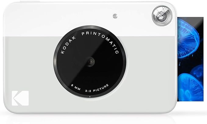 KODAK Printomatic Digital Instant Print Camera - Full Color Prints On ZINK 2x3" Sticky-Backed Pho... | Amazon (US)