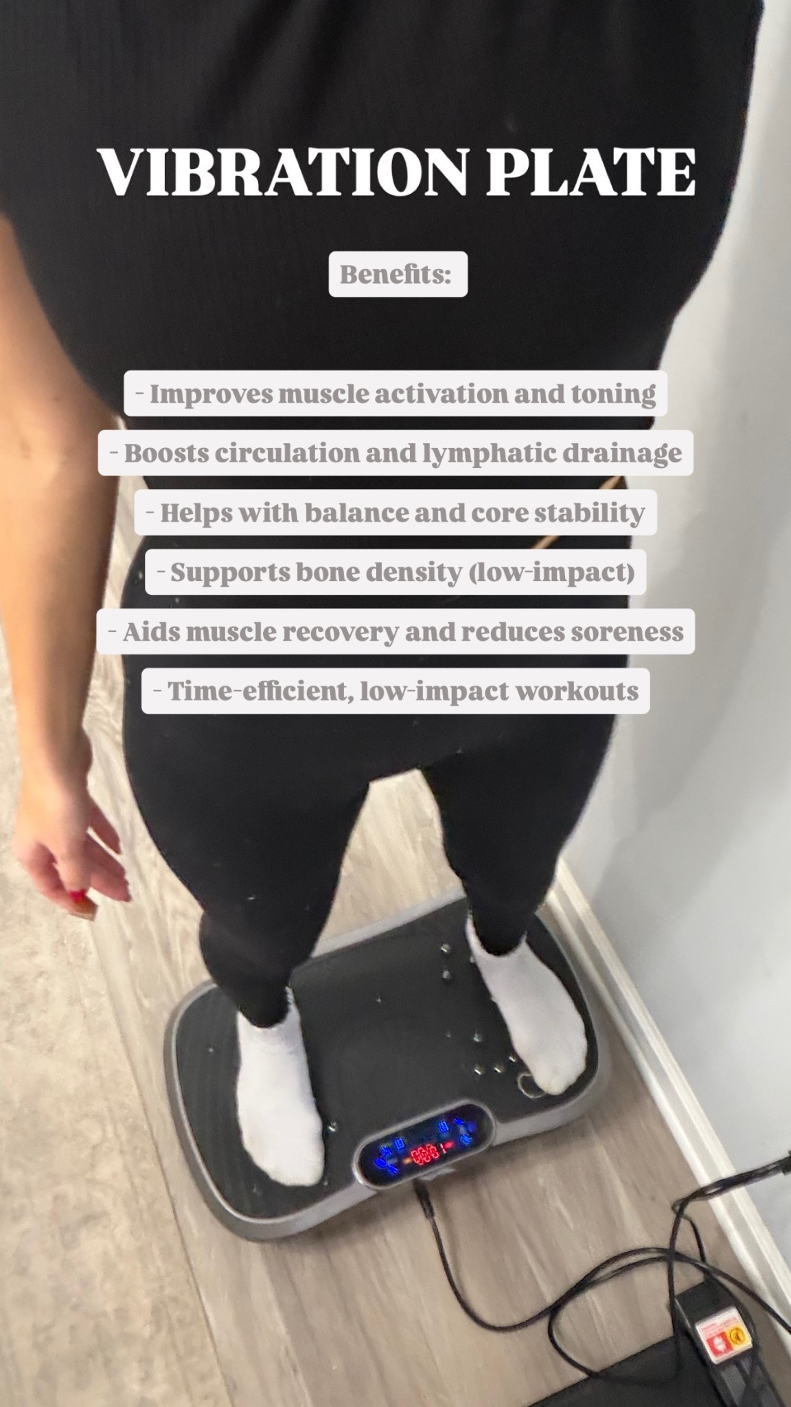 Our favorite vibration plate is $30 off right now! 

#LTKHome #LTKdayinmylife #LTKActive