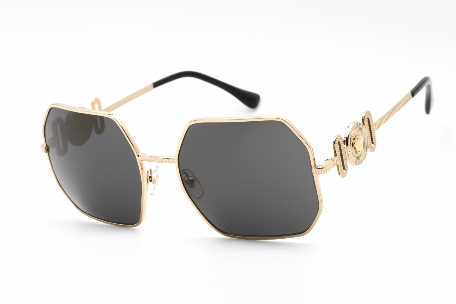 Versace Hexagon Sunglasses in Gold (Ve2248/100287) | StockX