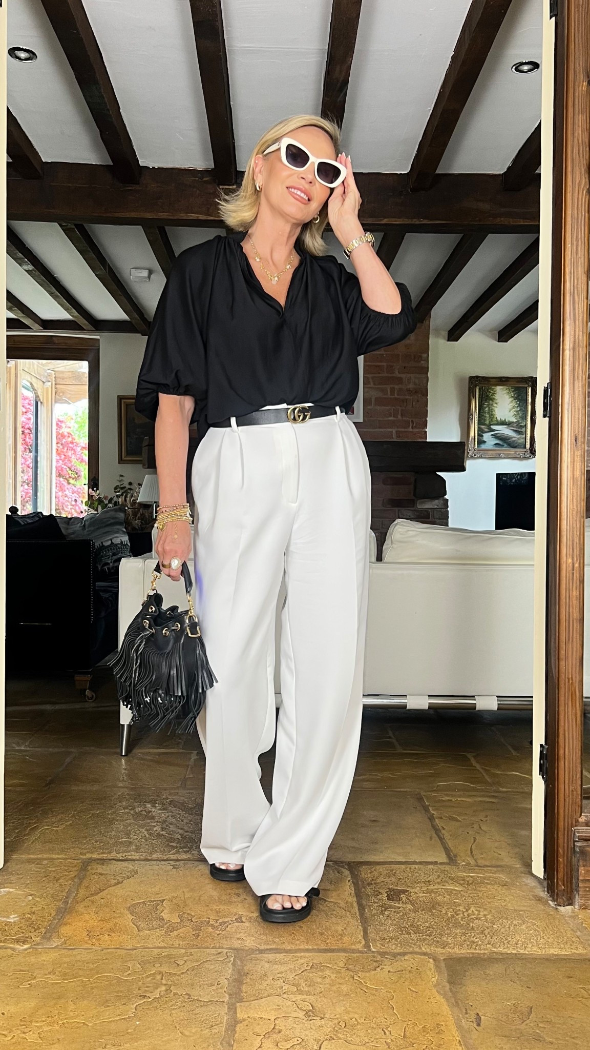 White Trouser Styling 🤍

#LTKstyletip #LTKspring #LTKsummer