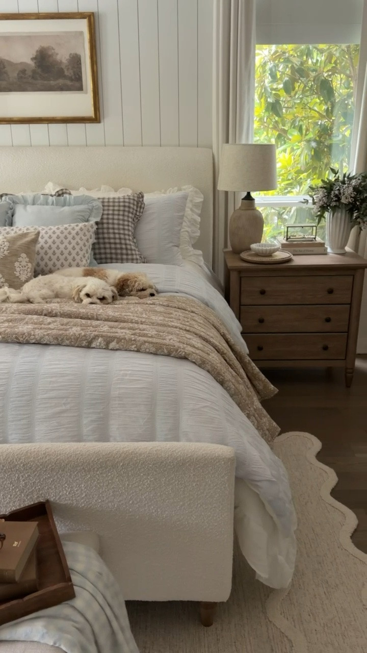 Our new bedding collection is so cozy, even the puppies are having a hard time getting out of bed!! Also- peep our viral Stella rug! Back in stock in all sizes!!

#LTKSeasonal #LTKHome