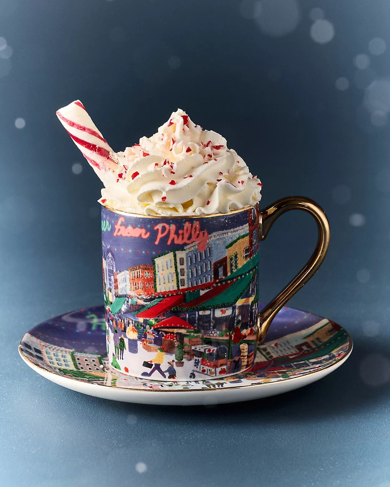 Holiday in the City Stoneware Espresso Cup & Saucer

The Holiday in the City collection depicts festive scenes from some of the world's most beloved urban destinations, from Chicago to Paris.

Hand-illustrated by Kimmy Scafuro, each piece captures the season's hustle and bustle with a sense of nostalgia, excitement, and warmth.

#LTKSeasonal #LTKHome #LTKmomlife
