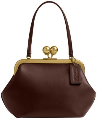 Kisslock Small Leather Frame Bag 16 | Macy's