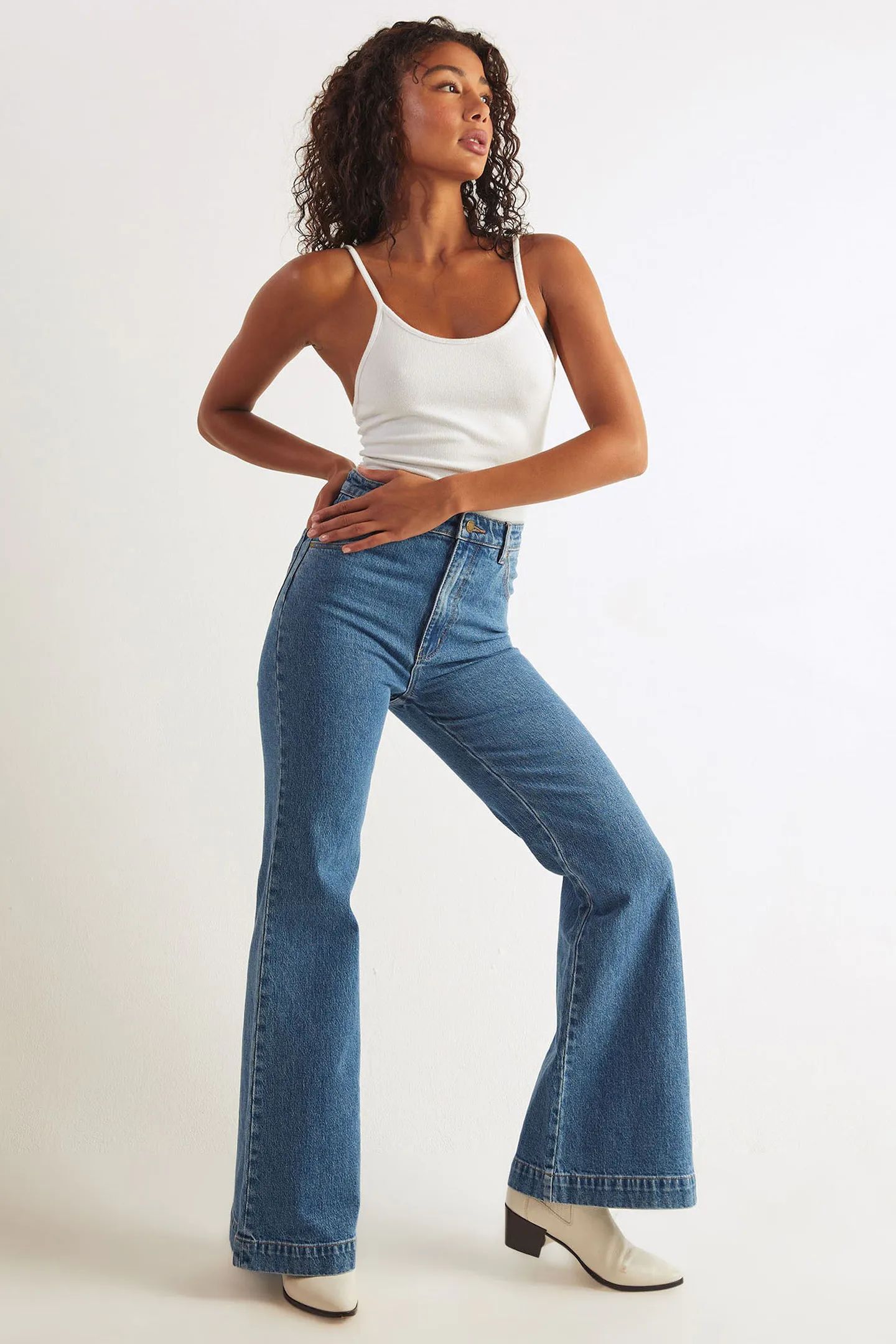 Eastcoast Flare - Sadie Blue | Rolla's Jeans US/CAN