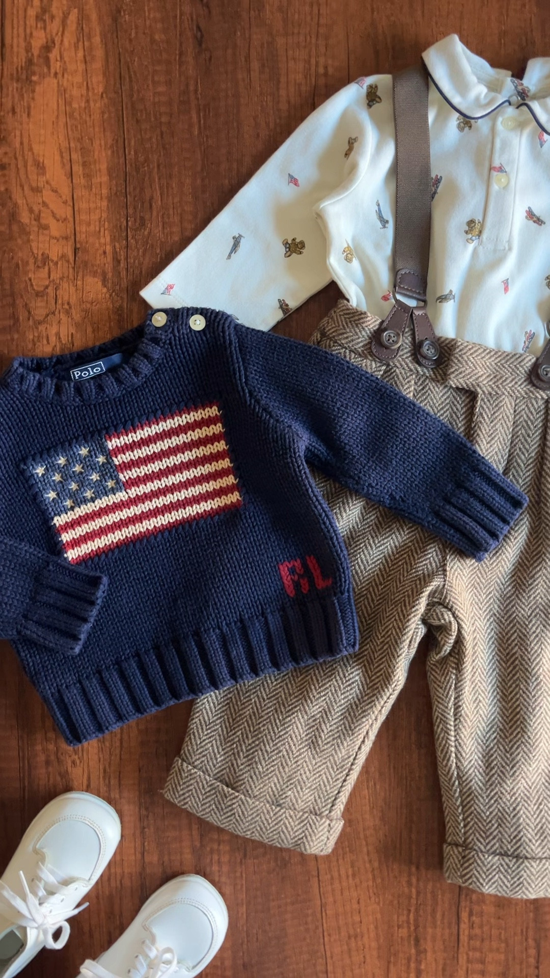 A favorite Ralph Lauren (grandpa vibes) baby boy winter cozy outfit! 💙 The sleeper is vintage but they still make a few similar ones! The knit sweater is a classic that’s still made and linked below too! Feel free to browse, most of them mix and match so well! ⬇️🧸

#LTKKids #LTKBump #LTKBaby