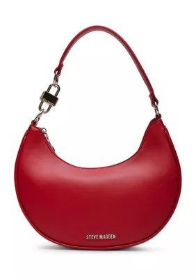 Steve Madden Crescent Shoulder Bag, Red | Belk
