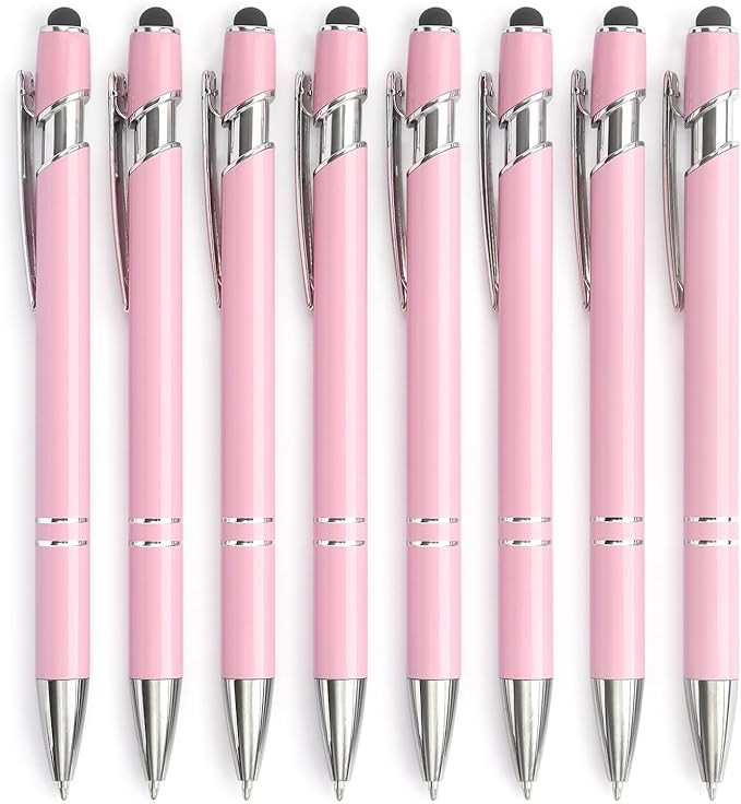 Bribobo Ballpoint Pen 2-in-1 Stylus Retractable Ballpoint Pen with Stylus tip, Metal Stylus Pen f... | Amazon (US)