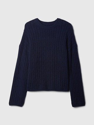 CashSoft Cable-Knit Sweater | Gap (US)