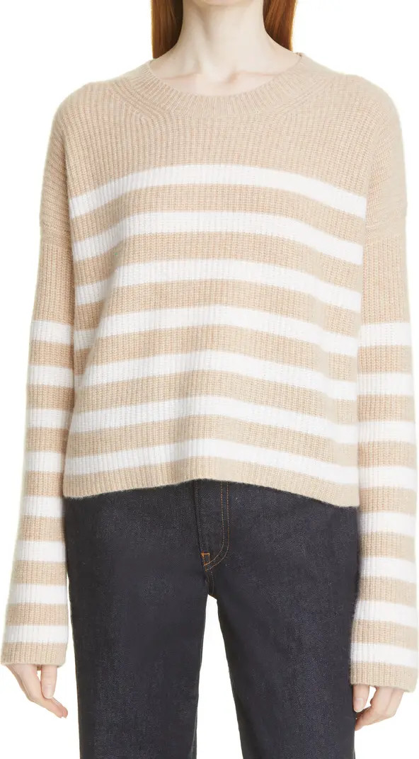 Stripe Cashmere Sweater | Nordstrom