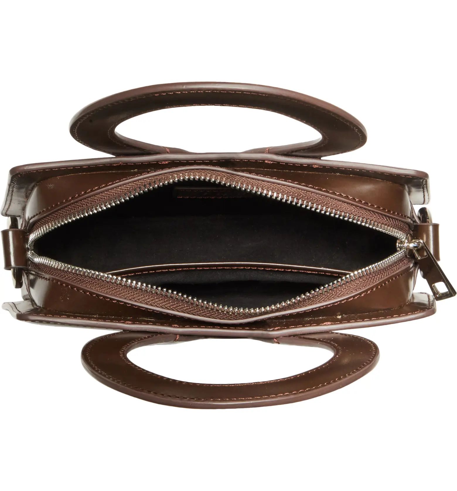 Ana Mini Smooth Leather Top Handle Bag | Nordstrom