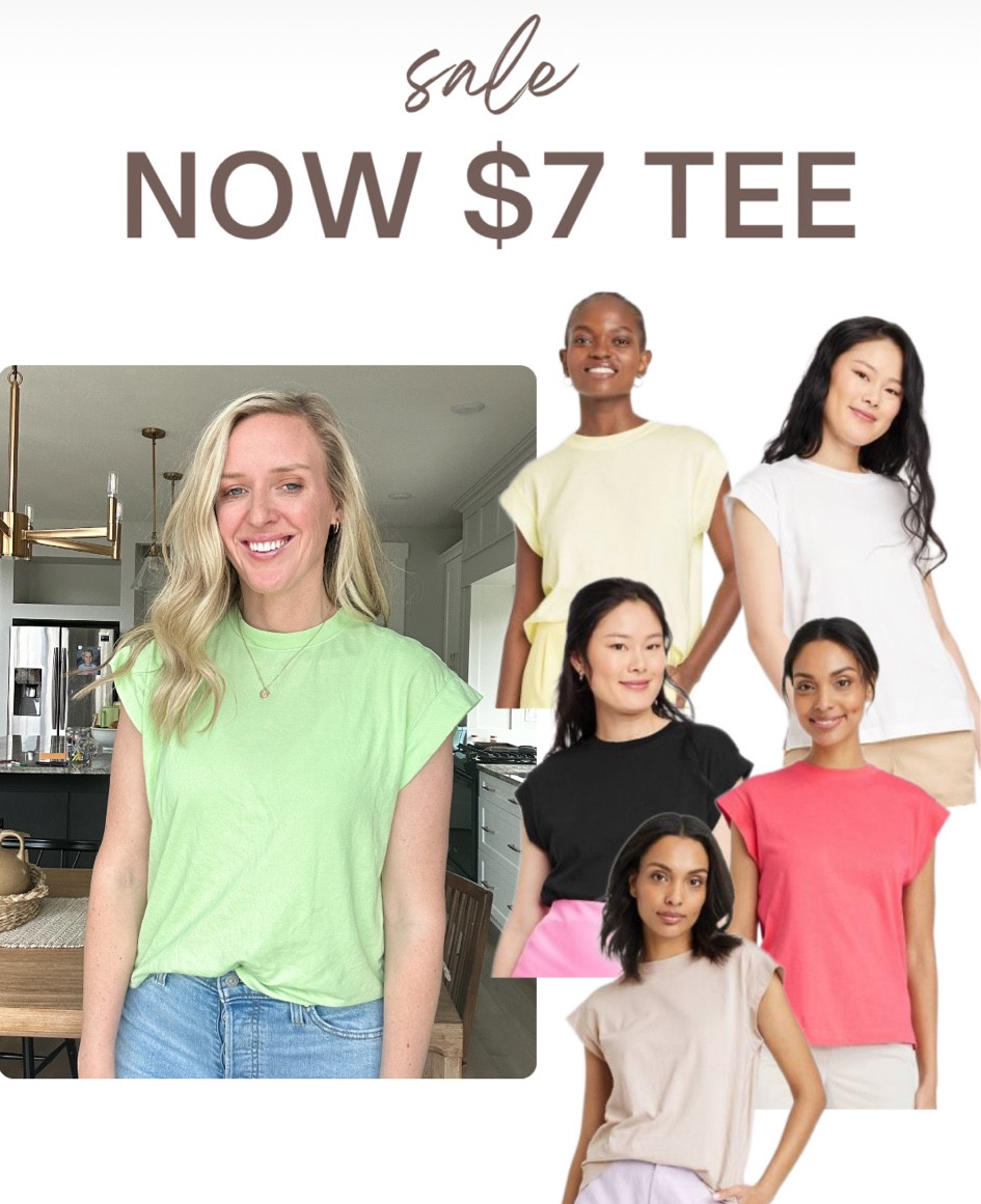 Sale now $7 tee 

#LTKfindsunder50 #LTKstyletip #LTKsalealert