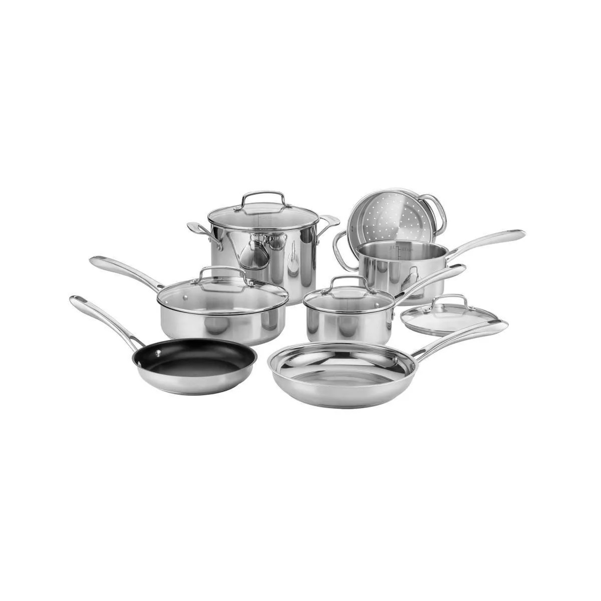 Cuisinart Classic 11pc Stainless Steel Cookware Set - 83-11N | Target