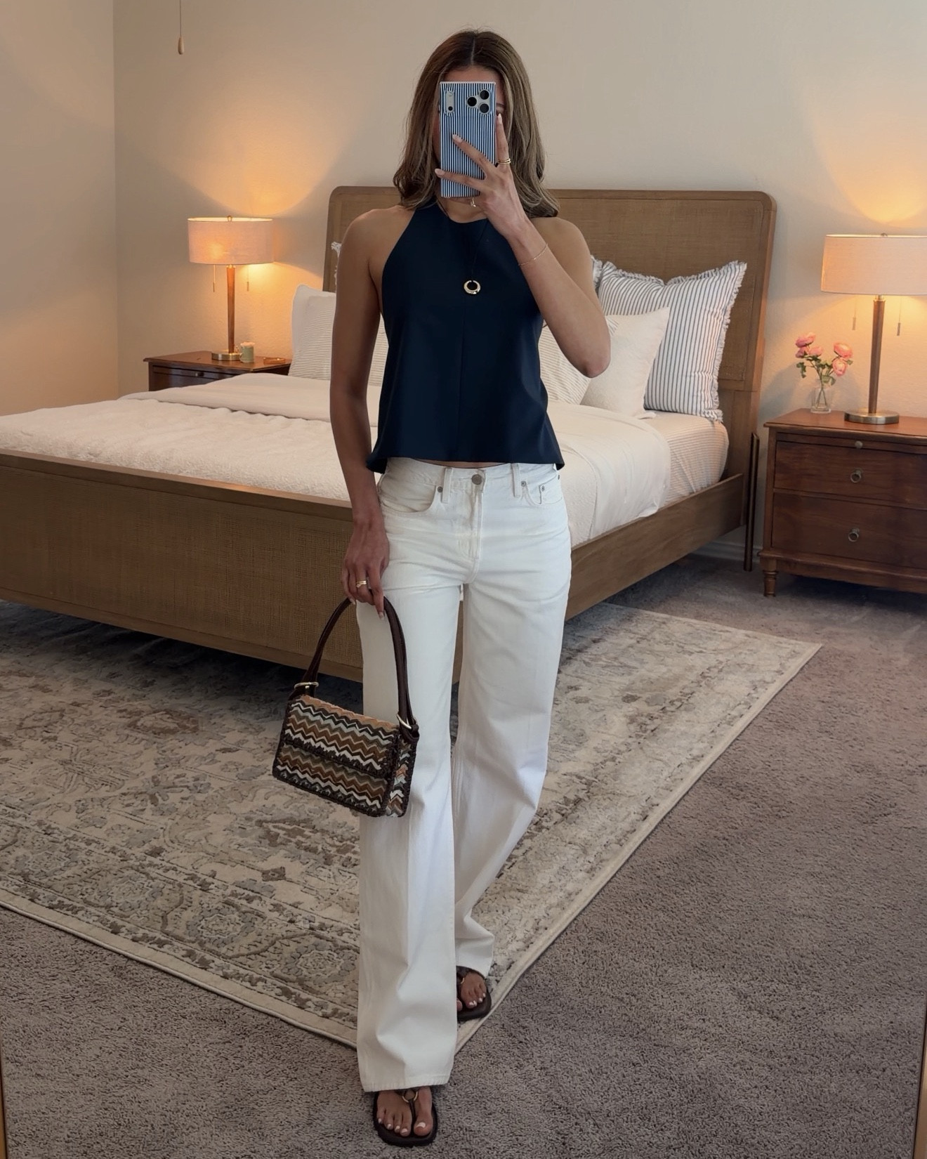 Simple spring/summer outfit of the day :) wearing size 25 in the Aritzia jeans and size 2 in the top! 

#LTKootd #LTKSeasonal