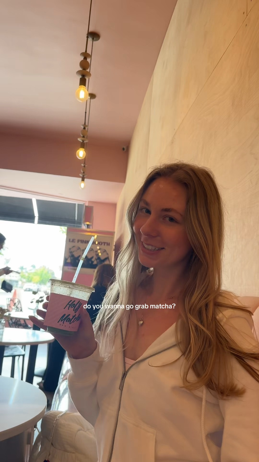 a matcha cafe hates to see me coming 🤭

#matcha @Aritzia pink top <3

#LTKootd #LTKmorningroutine #LTKgrwm