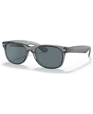 Ray-Ban Unisex Polarized Sunglasses, RB2132 NEW WAYFARER - Macy's | Macy's