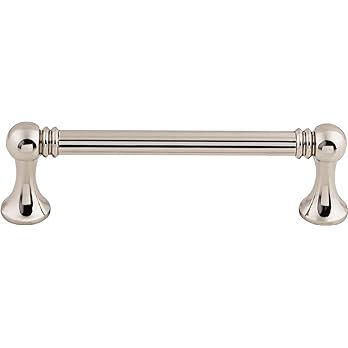 Top Knobs M1260 Edwardian Collection 3-3/4" Grace Pull, Polished Nickel | Amazon (US)