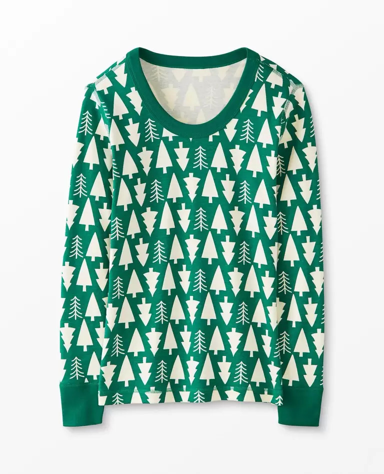 Women's Long John Pajama Top | Hanna Andersson