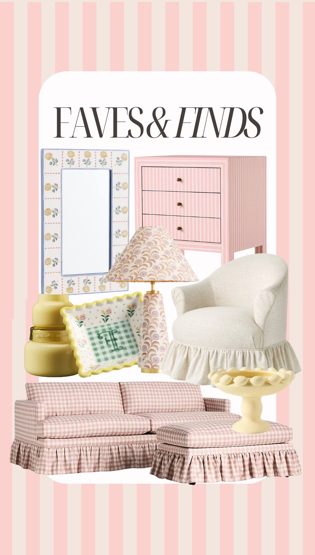 Girly home decor, pink furniture, home decor finds 

#LTKHome