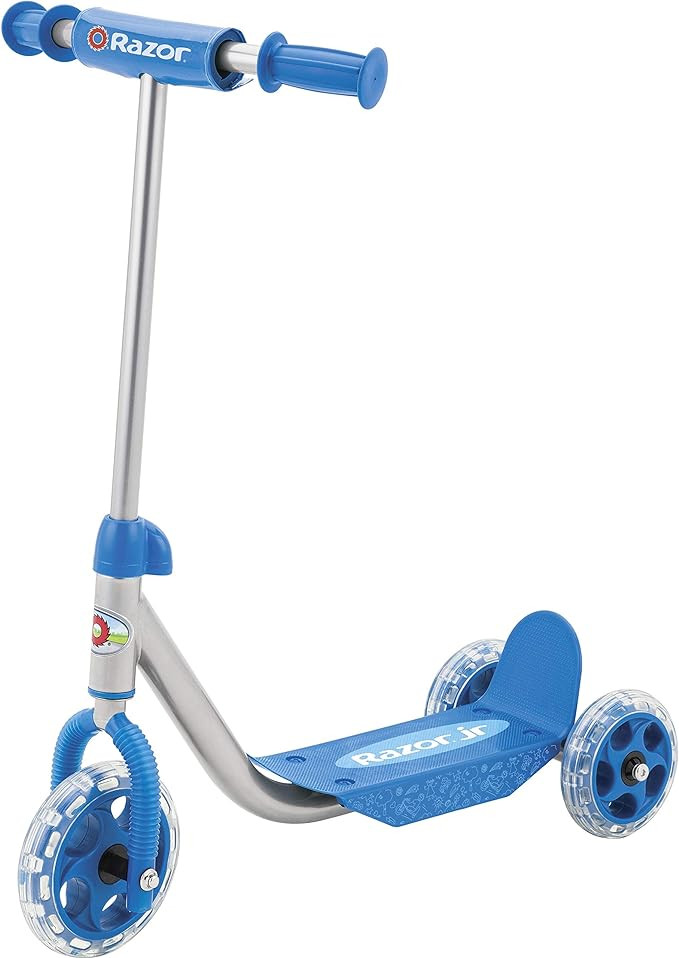 Razor Jr. Lil’ Kick – 3-Wheel Kick Scooter for Younger Children (Ages 3+), Max Rider Weight 4... | Amazon (US)