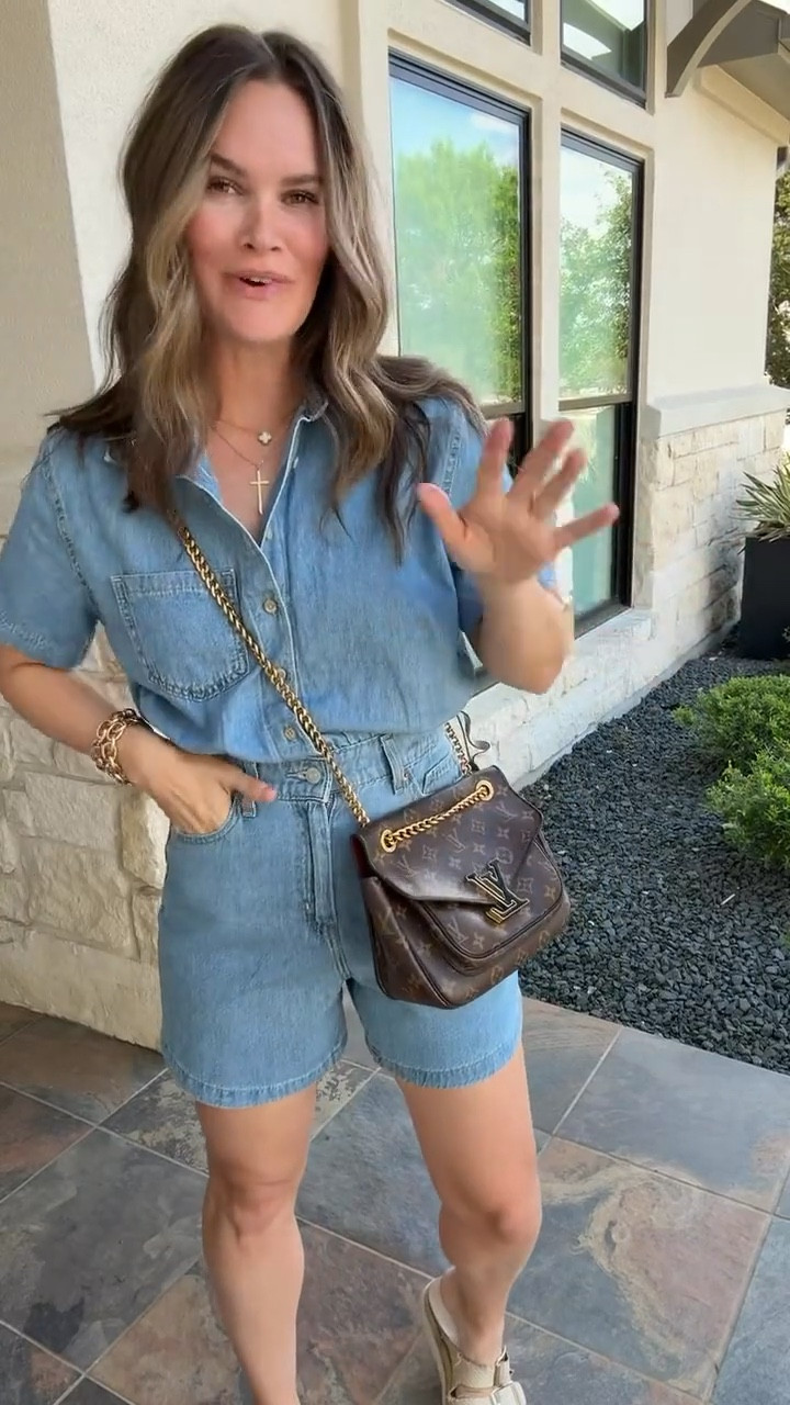 I cannot believe this is from Walmart! The perfect summer romper! Wearing a size small and it runs true to size—so easy and flattering for everyday.

#LTKSeasonal #LTKgrwm #LTKootd