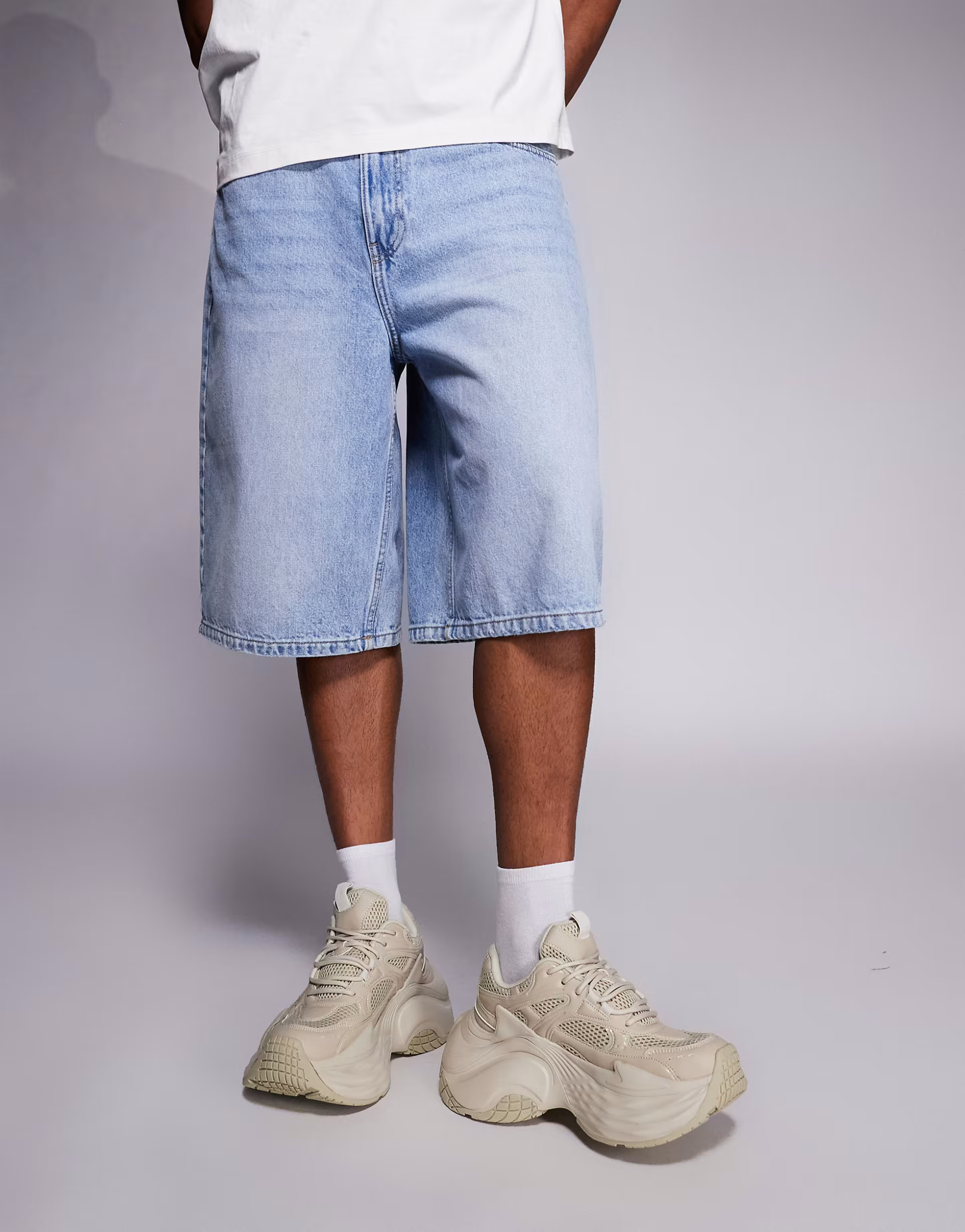 ASOS DESIGN chunky trainers in stone | ASOS | ASOS (Global)