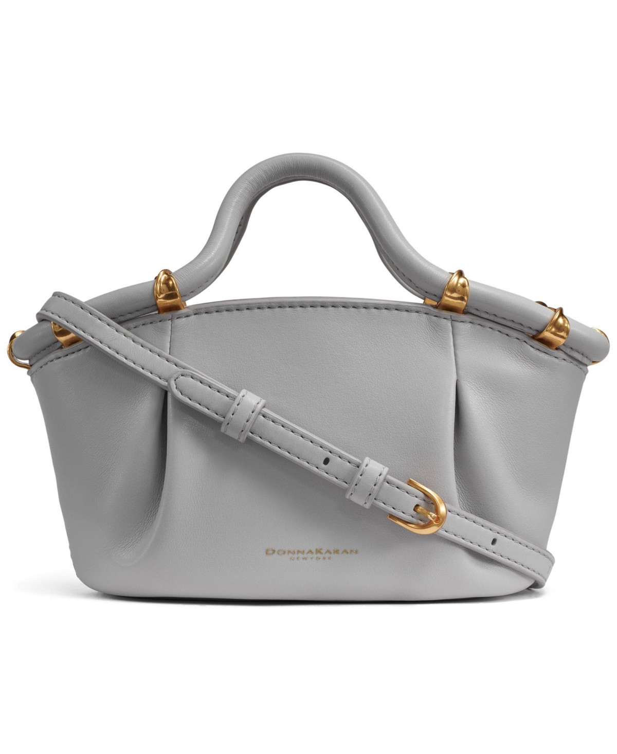 Donna Karan New York Chiffon Mini Crossbody Bag - Pearl Gray | Macy's