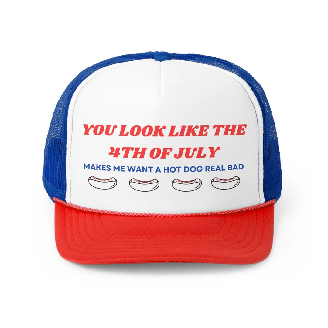 You Look Like the 4th of July Trucker Hat | Etsy (US)