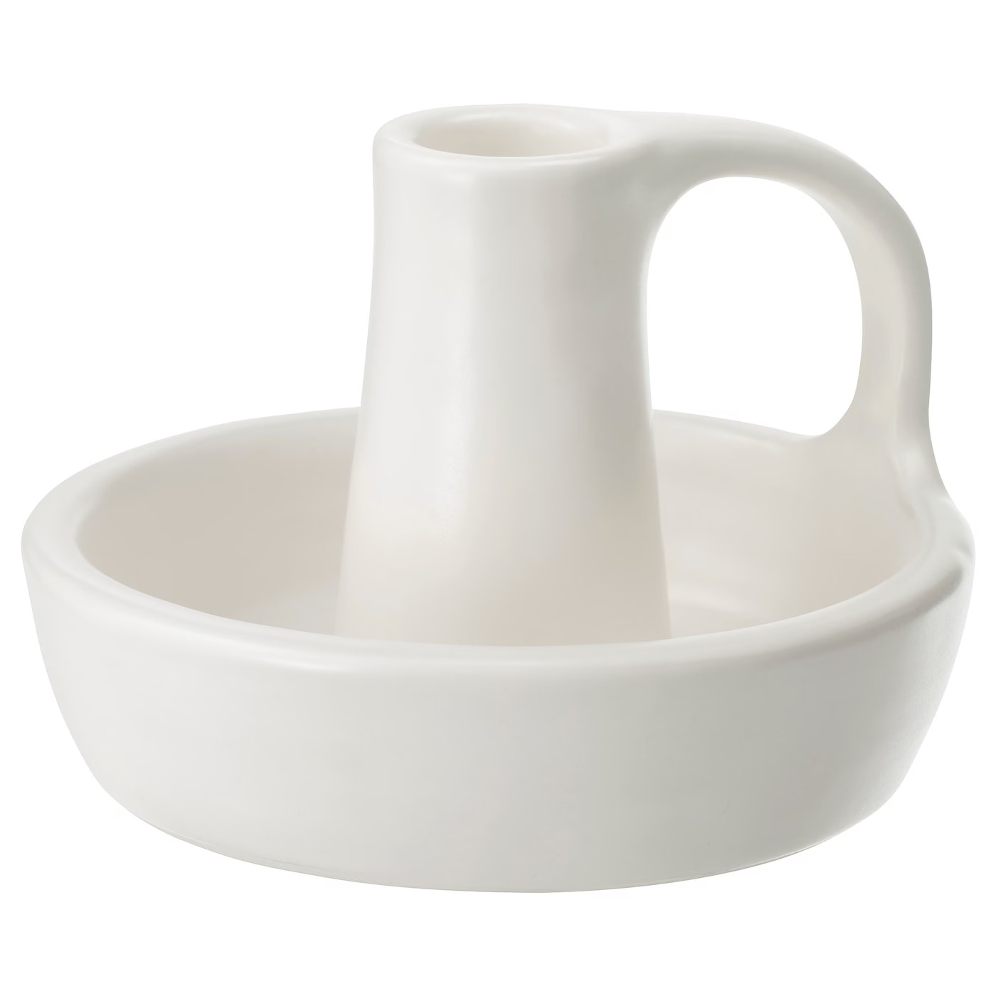 GODTAGBAR Kerzenständer, Keramik weiß, 8 cm - IKEA Deutschland | IKEA (DE)