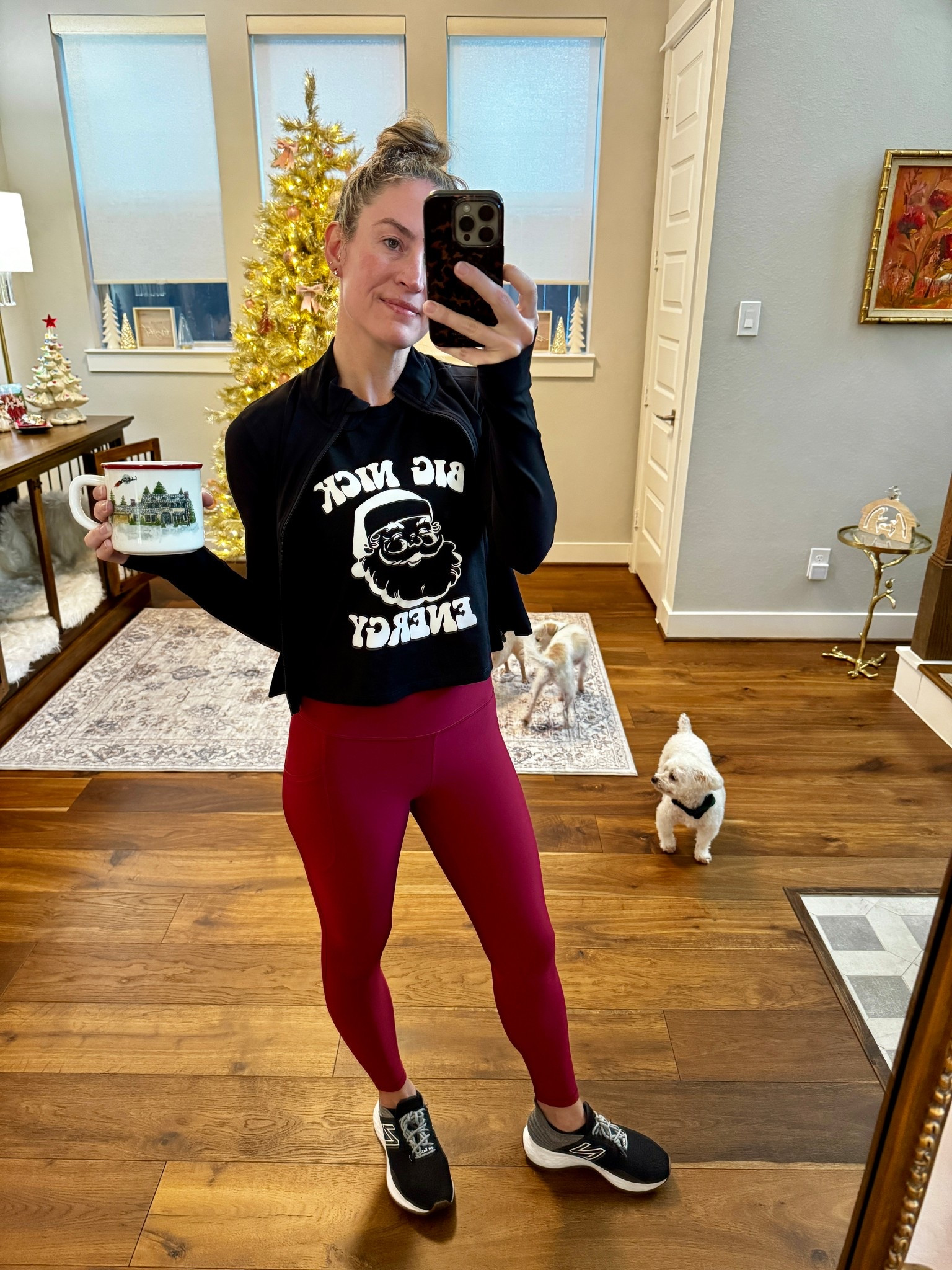 Holiday Outfit 🎄

Holiday graphic shirts are fun to throw on with Athleisure to feel festive. They make great gifts as well as the Christmas Vacation mugs and other items I’ve linked  

And there’s so many cute festive sweaters available now too.

Use code NOV30 for 30% off site wide at Vici. 

#everypiecefits

Holiday 
Christmas
Santa 
Graphic shirts
Graphic tank
Athletic
Work out
Gym
Leggings
Running 
Yoga 

#LTKHoliday #LTKActive #LTKGiftGuide