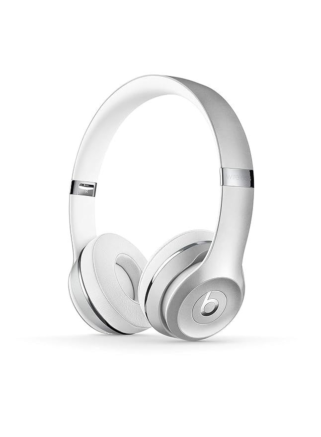 Beats Solo3 Wireless On-Ear Headphones - Silver | Amazon (US)