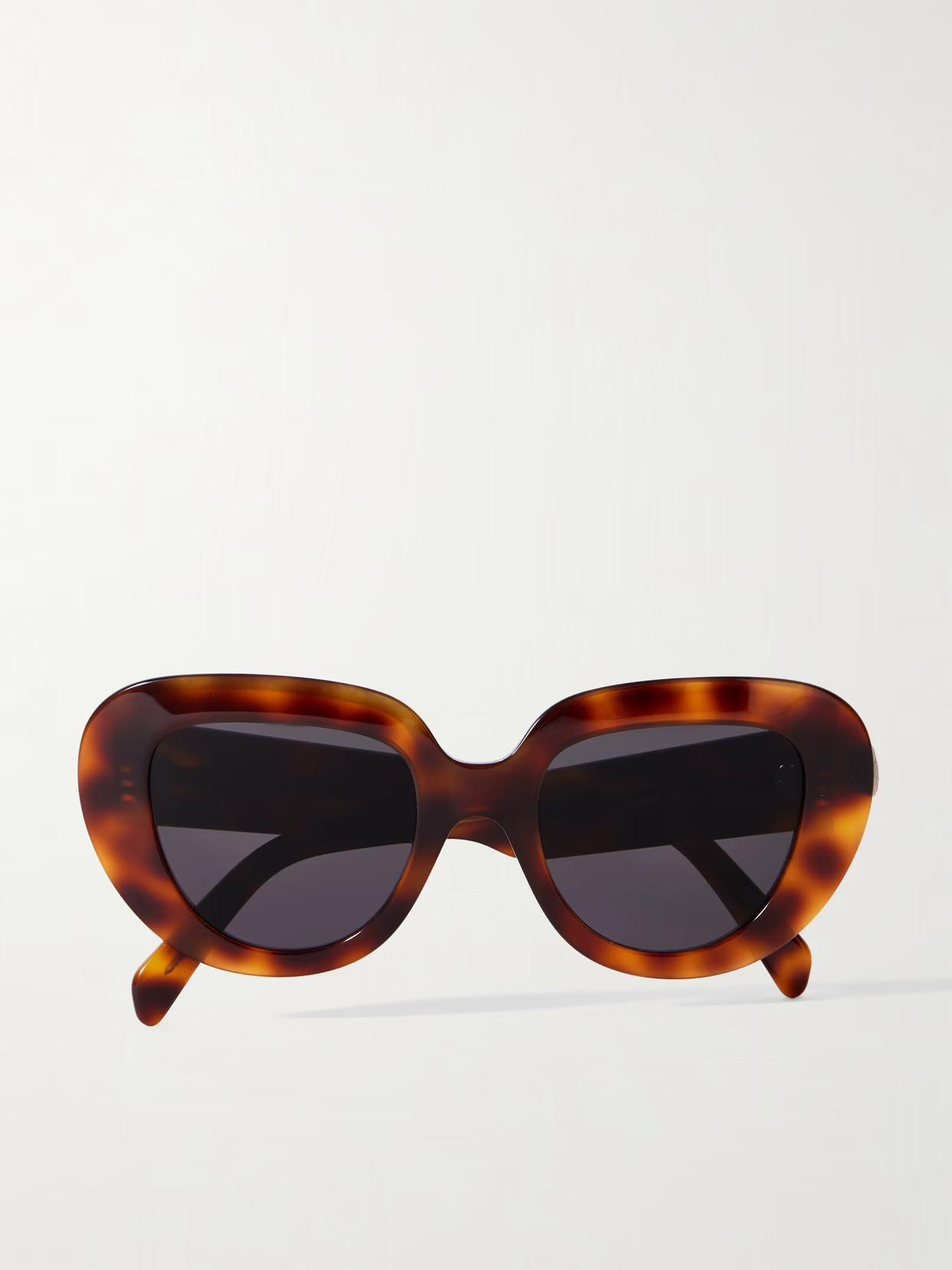 CELINE Eyewear - Oversized Butterfly-frame Tortoiseshell Acetate Sunglasses - One size | NET-A-PORTER (US)