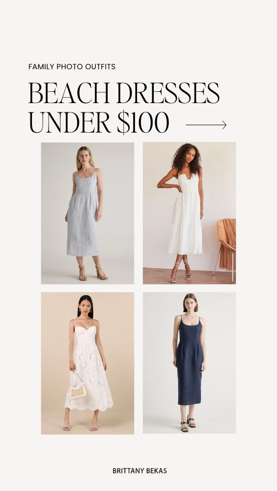 If you are looking for something to wear for an upcoming beach photoshoot or on your end of summer vacation, these beach dresses are great options under $100.

#LTKSeasonal #LTKootd