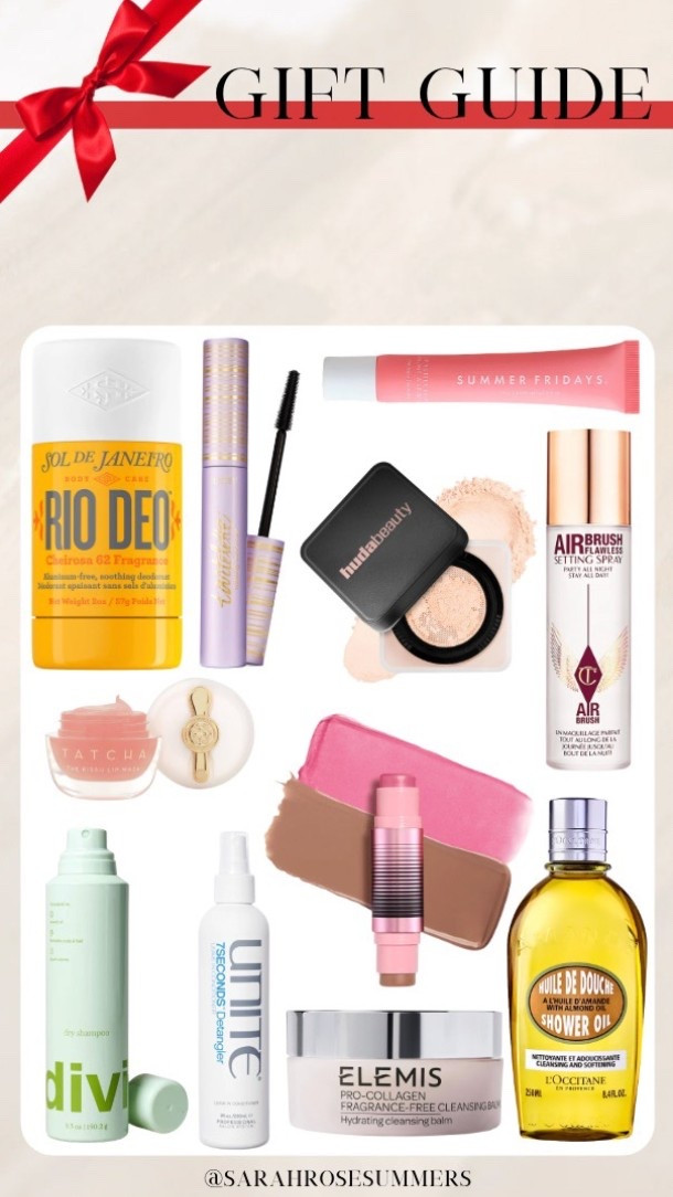 Gifts for the Beauty Lover
Makeup Gift Guide
Code sarahrose for 15% off Tarte and Dibs 

#LTKHoliday #LTKBeauty #LTKGiftGuide