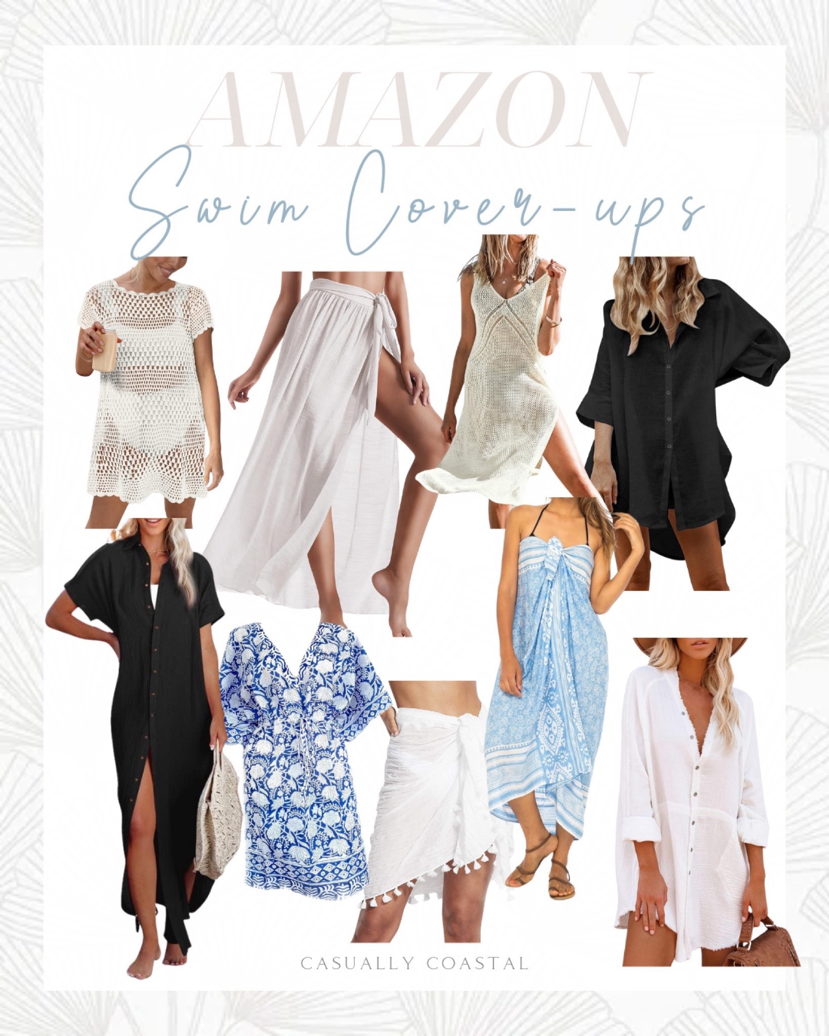 Amazon Swim Cover- ups

Amazon swim, Amazon swimsuit coverups, amazon coverups, amazon resortwear, resortwear, amazon beach vacation essential, amazon vacation, amazon resortwear must have, neutral beach coverups, Amazon sarong, crochet swimsuit cover up, wrap skirt cover up, Amazon essentials, coastal style, amazon coastal style, beach must have, Amazon dress swim coverup, white beach cover-ups, black swim cover-ups 

#LTKswim #LTKSeasonal #LTKstyletip