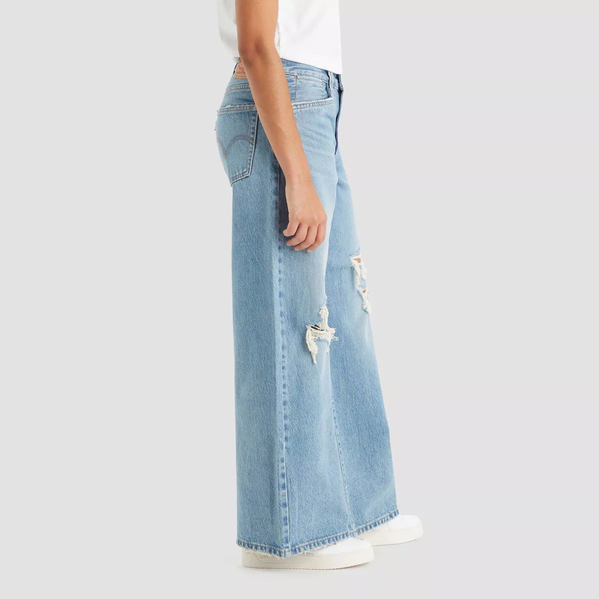 Levi's® Women's Mid-Rise 94's Baggy Wide Leg Jeans | Target