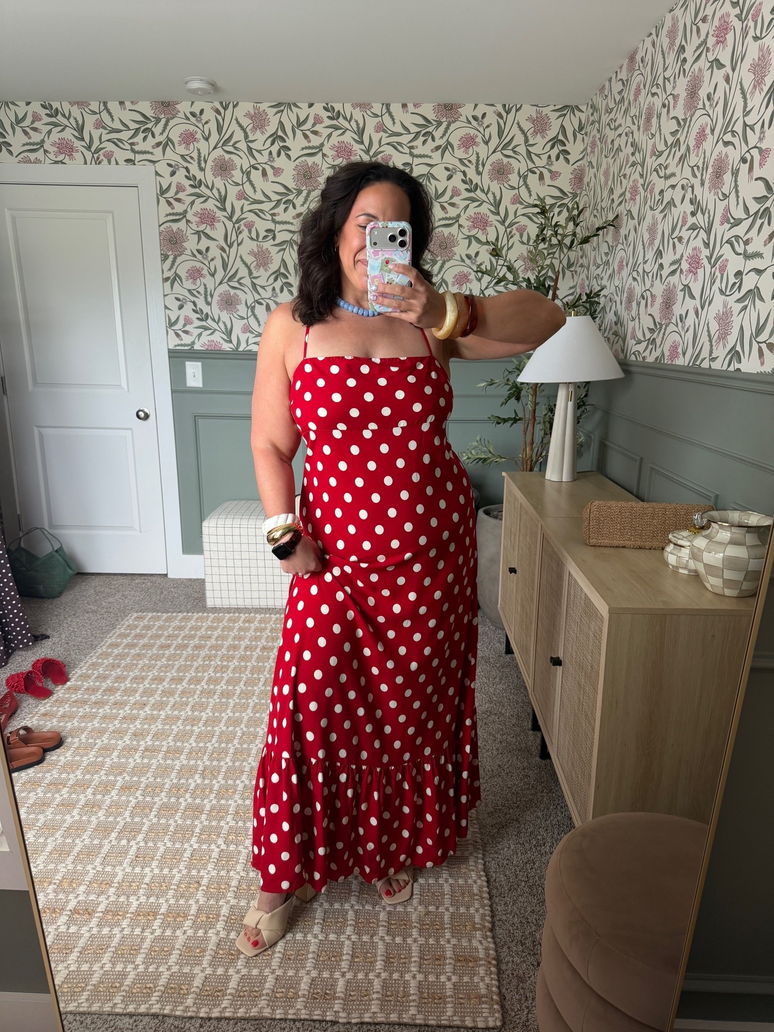 This polka dot dress from Target is everything! Love this for all summer and especially as a wedding guest dress ❤️☀️

#LTKootd #LTKMidsize #LTKSeasonal