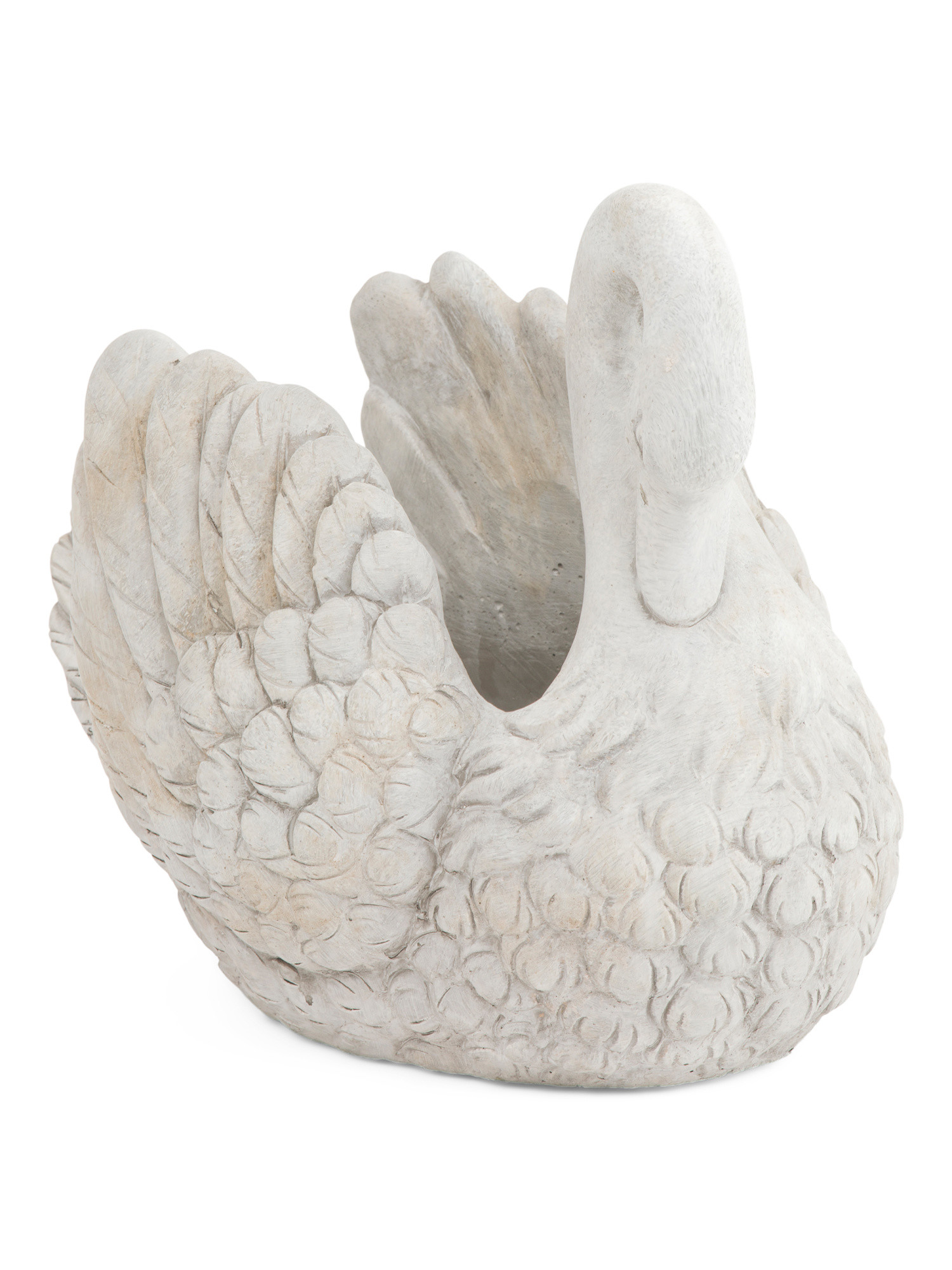 12x8x10 Indoor Outdoor Swan Terracotta Planter | TJ Maxx