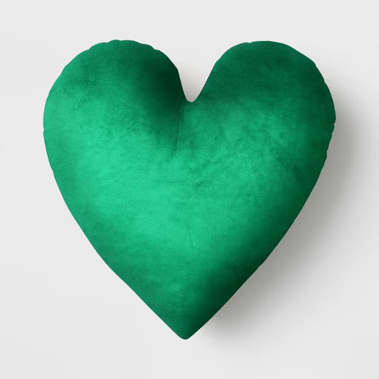Reversible Velvet Heart Throw Pillow - Opalhouse™ | Target