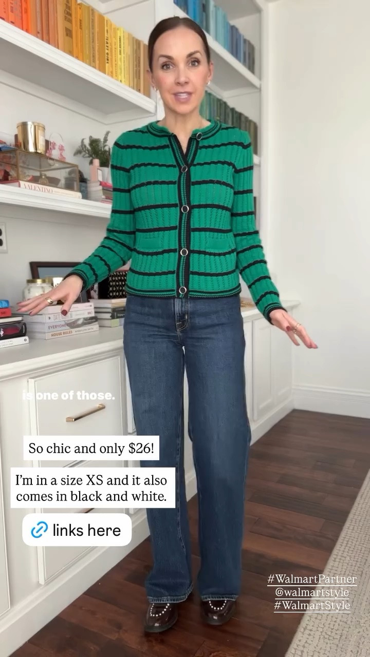 Love this @walmart cardigan! Comes in two colors- I am in a XS 

#LTKootd