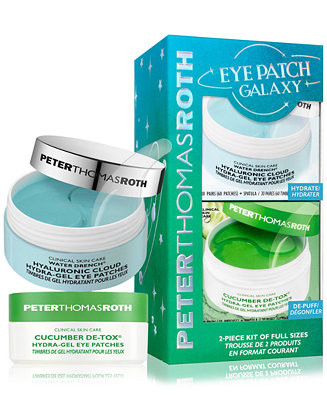 Peter Thomas Roth 2-Pc. Eye Patch Galaxy Full-Size Hydra-Gel Eye Patches Set - Macy's | Macy's