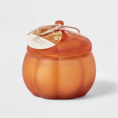 Mini Pumpkin Spice Sundown Orange Candle - Threshold&#8482; | Target