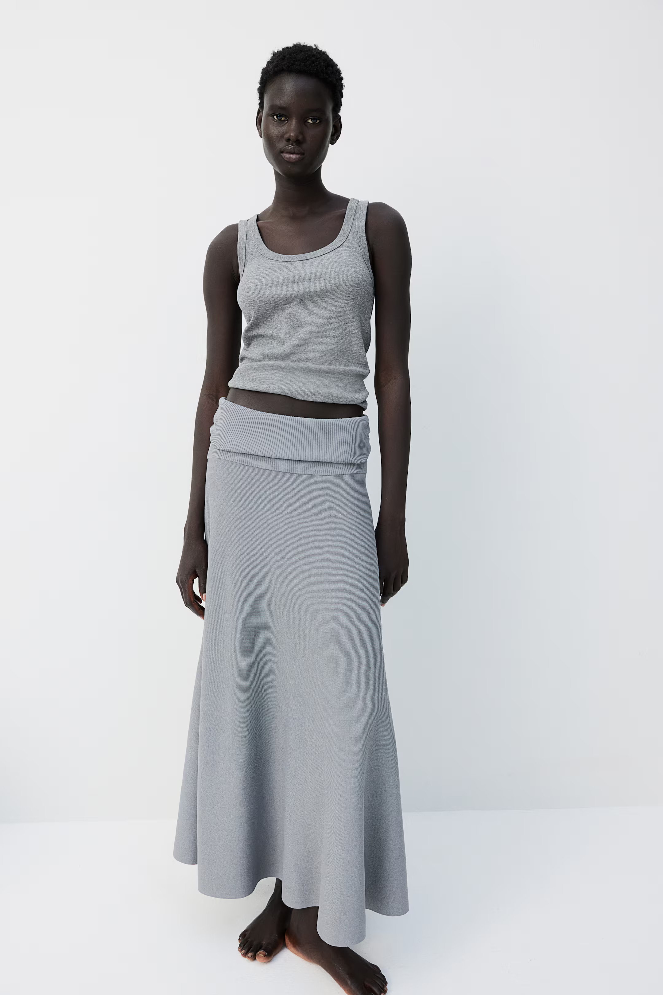 Ribbed vest top | H&M (UK, MY, IN, SG, PH, TW, HK)